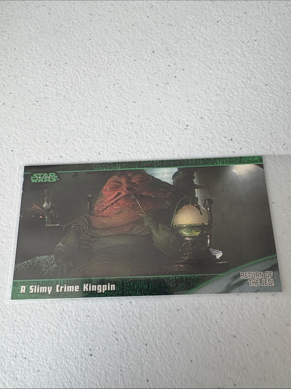 Topps Star Wars Card - Wide Vision Jabba The Hutt
